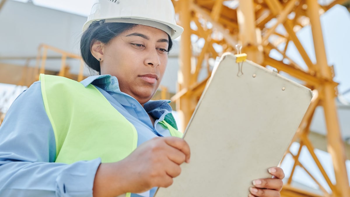 Real cargo documentation and customs inspection scene